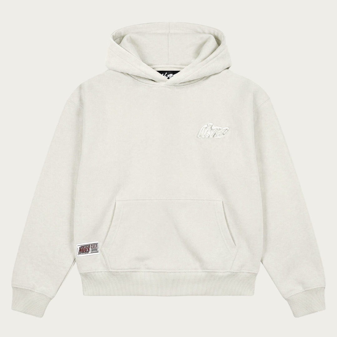 CREAM BASIC HOODIE