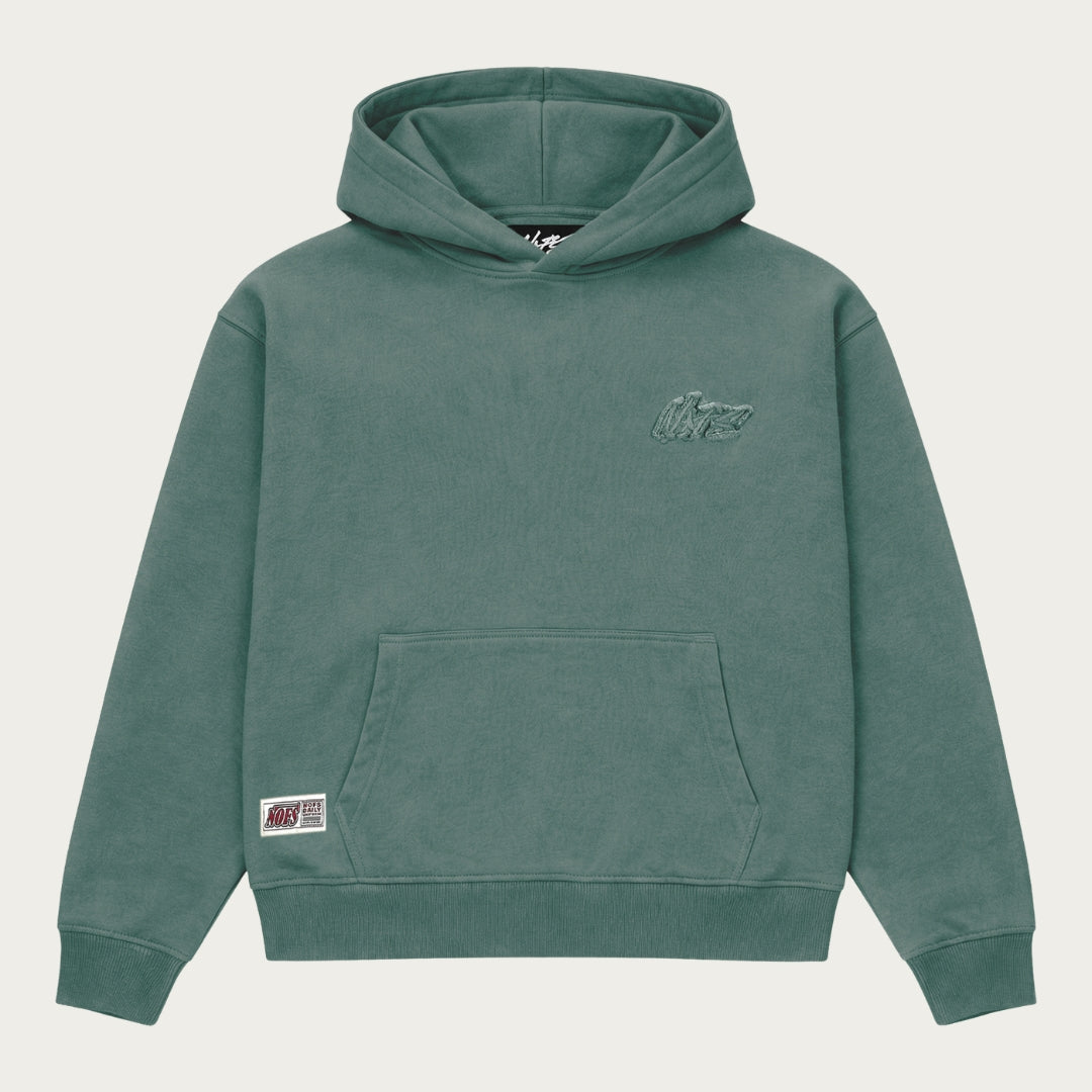 DARK GREEN BASIC HOODIE