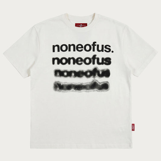 OFFWHITE/BLACK BLURRED TEE