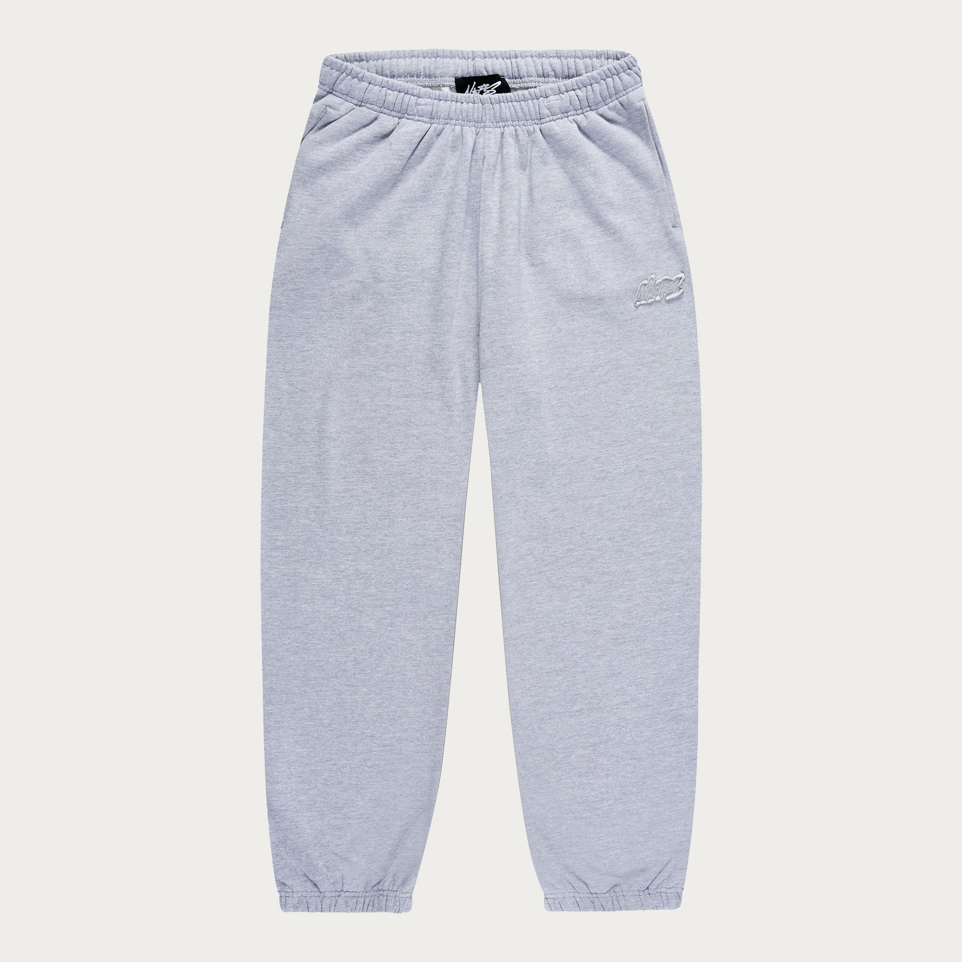 GREY BASIC CUFFED JOGGER