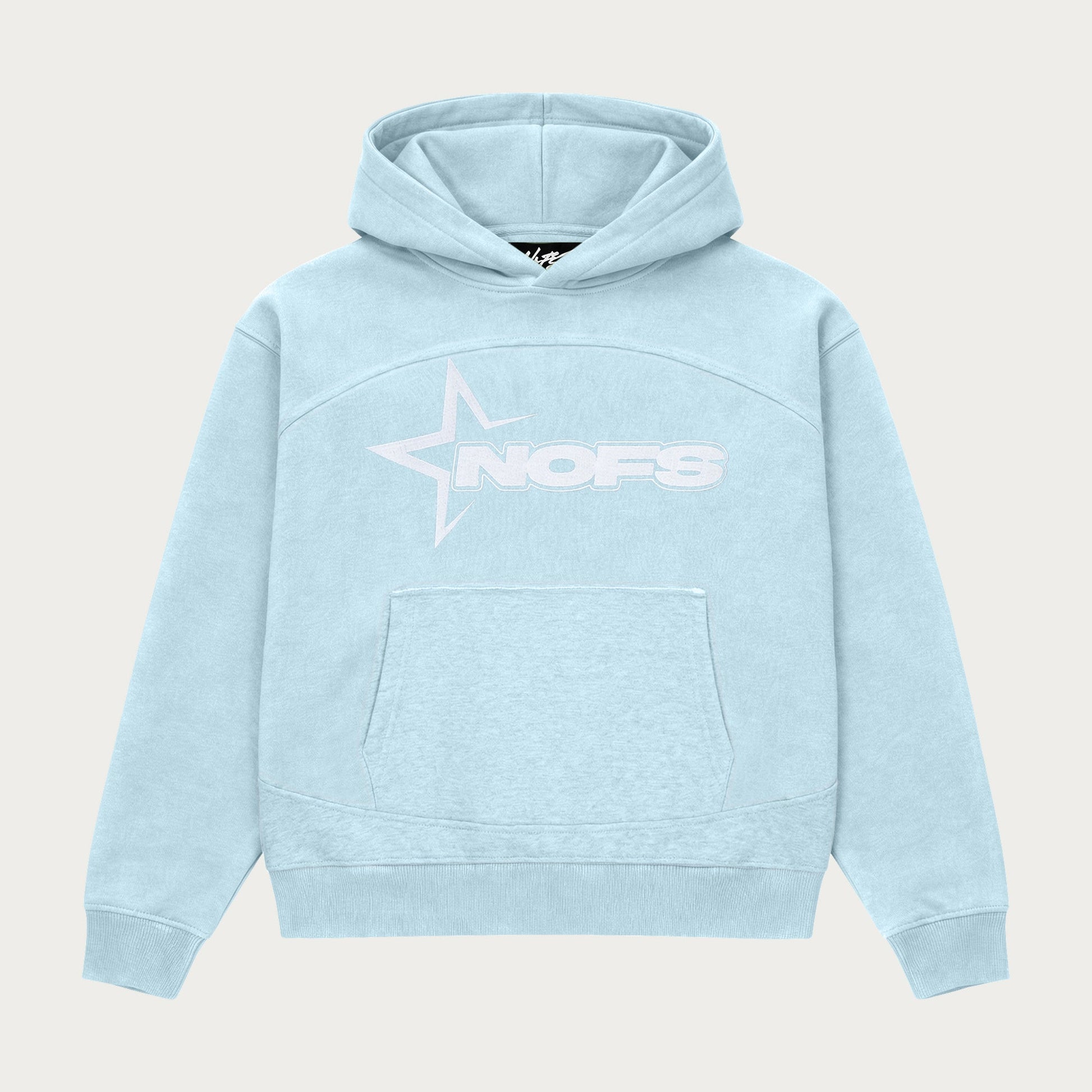 BABYBLUE/WHITE OG HOODIE