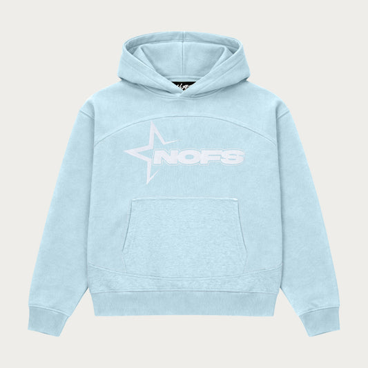BABYBLUE/WHITE OG HOODIE