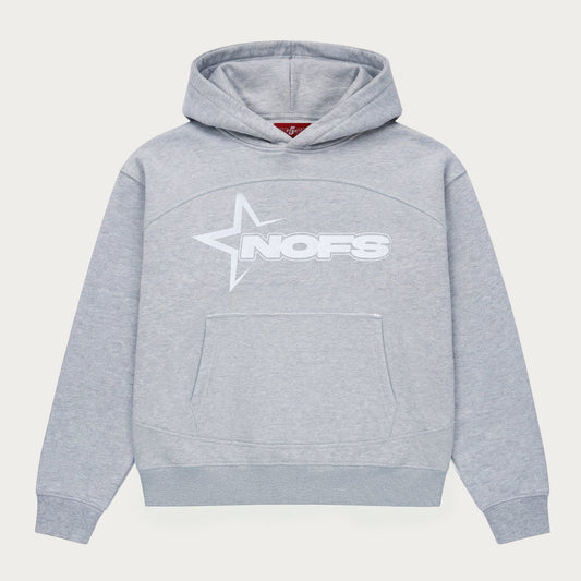 GREY/WHITE OG HOODIE