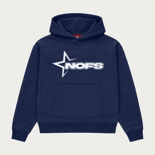 NAVY/WHITE OG HOODIE