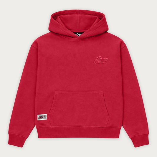 RED BASIC HOODIE