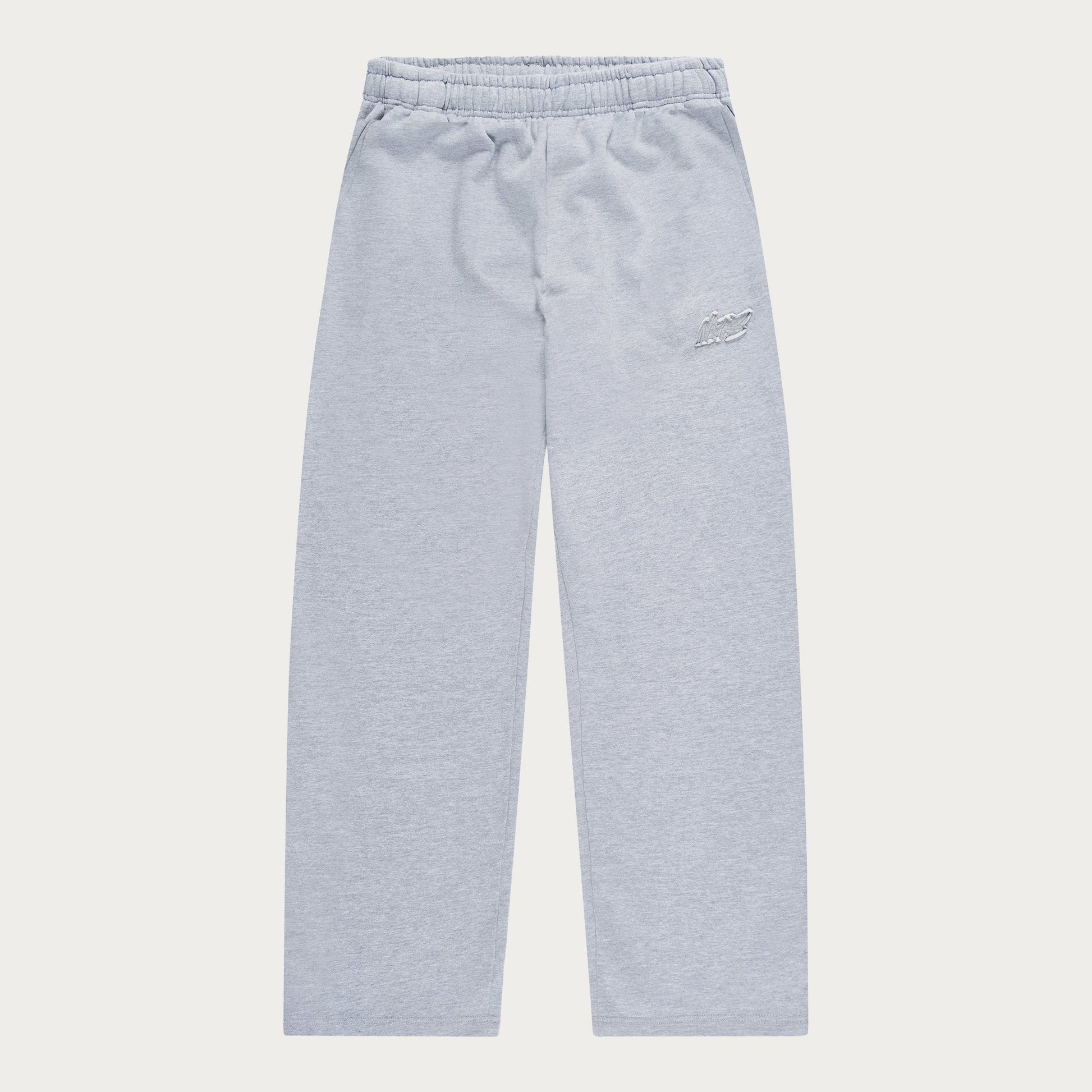 GREY BASIC OPEN LEG JOGGER