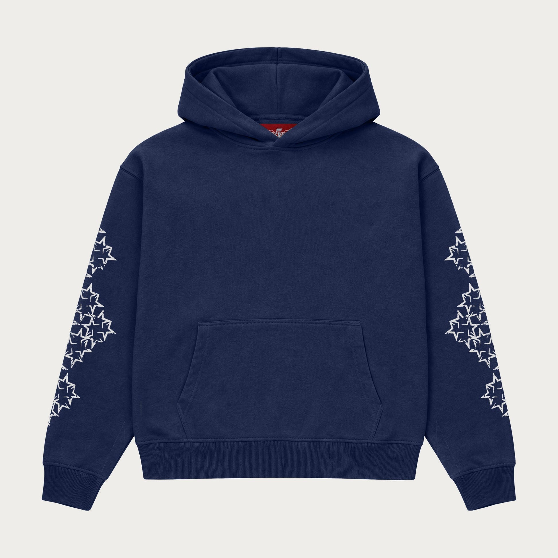 NAVY/WHITE STAR HOODIE