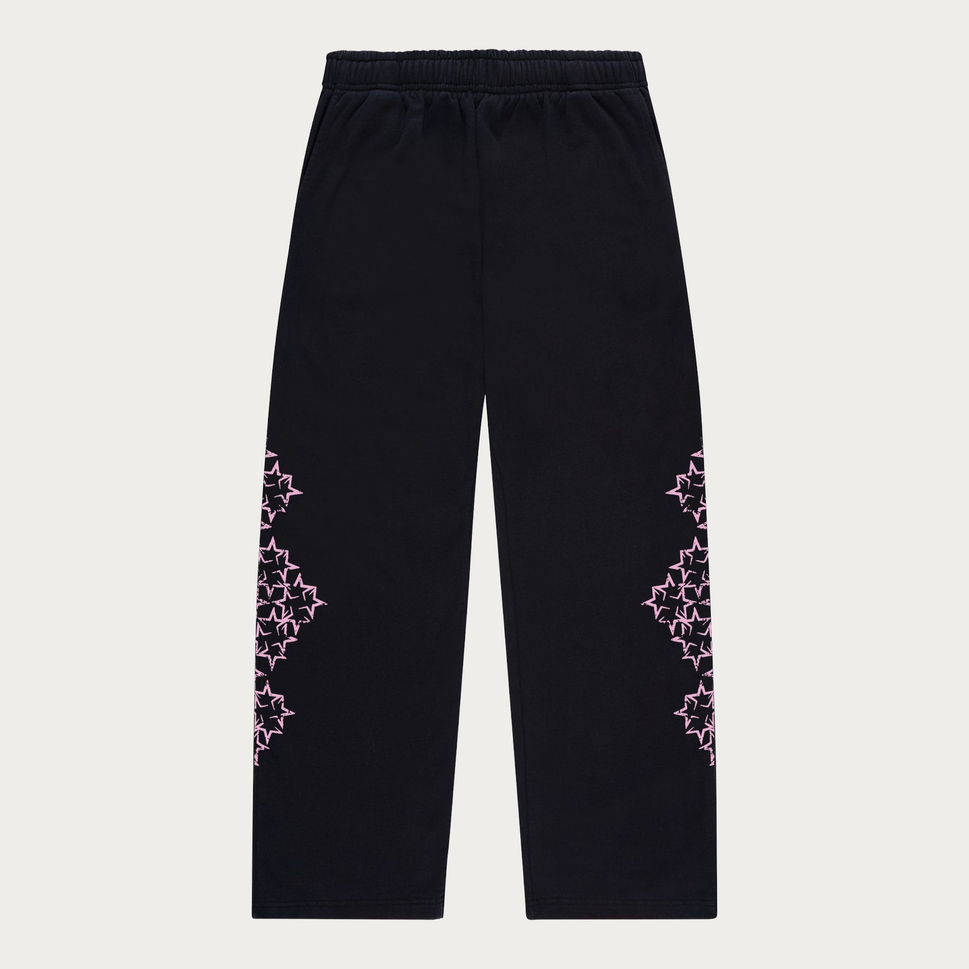 BLACK/PINK STAR JOGGER