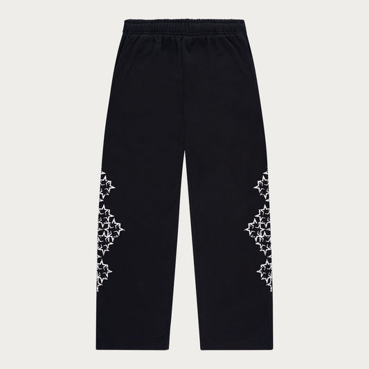 BLACK/WHITE STAR JOGGER