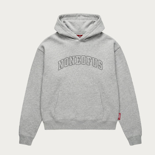 GREY STITCH HOODIE