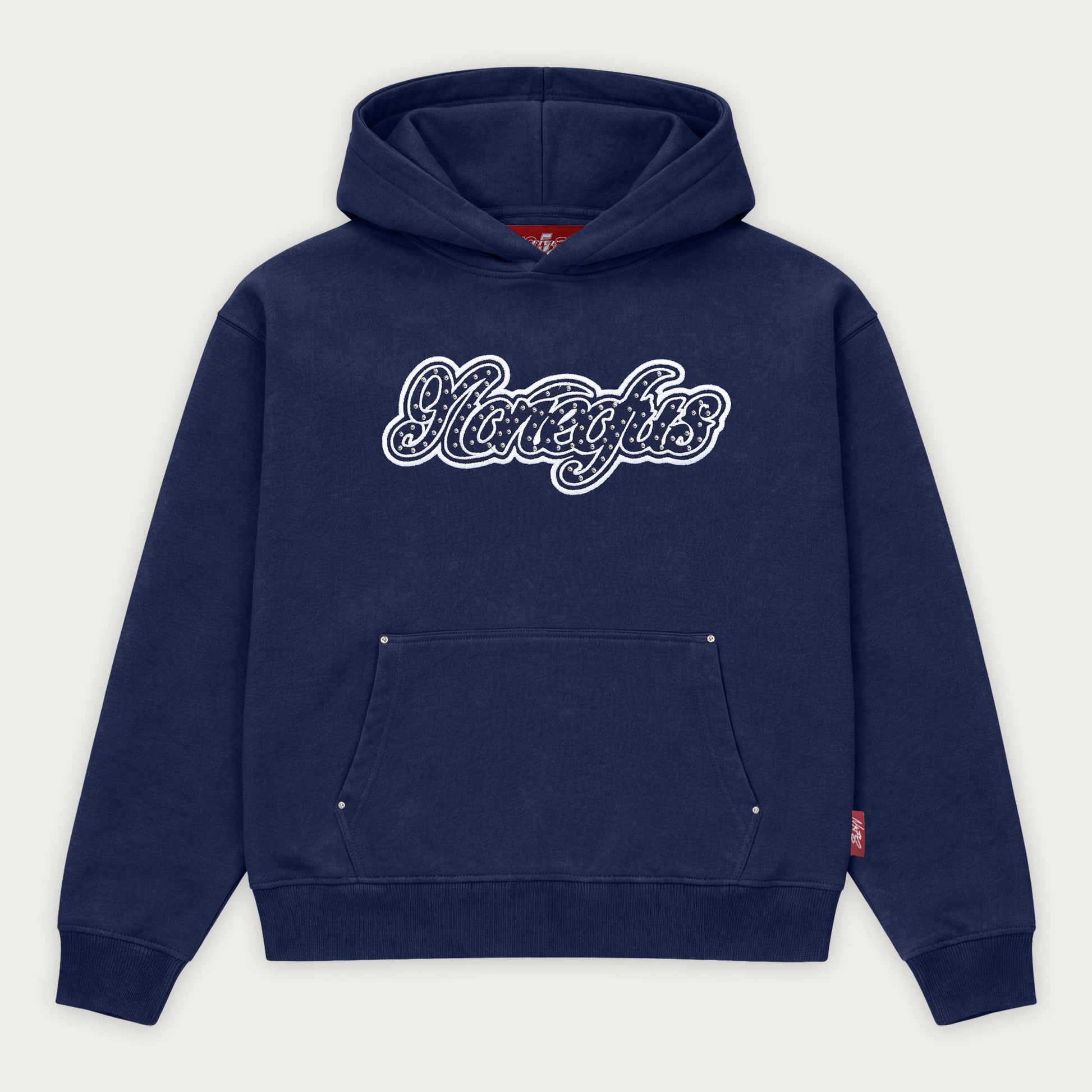 NAVY STUDS HOODIE