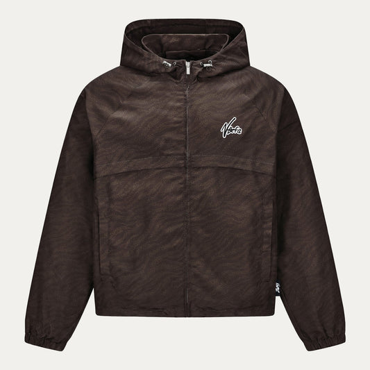 BROWN N*FS WINDBREAKER