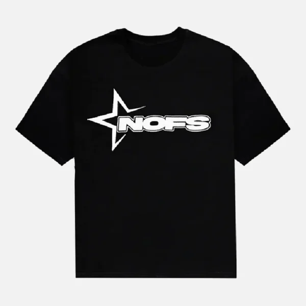 Black On Black Nofs T Shirt 1