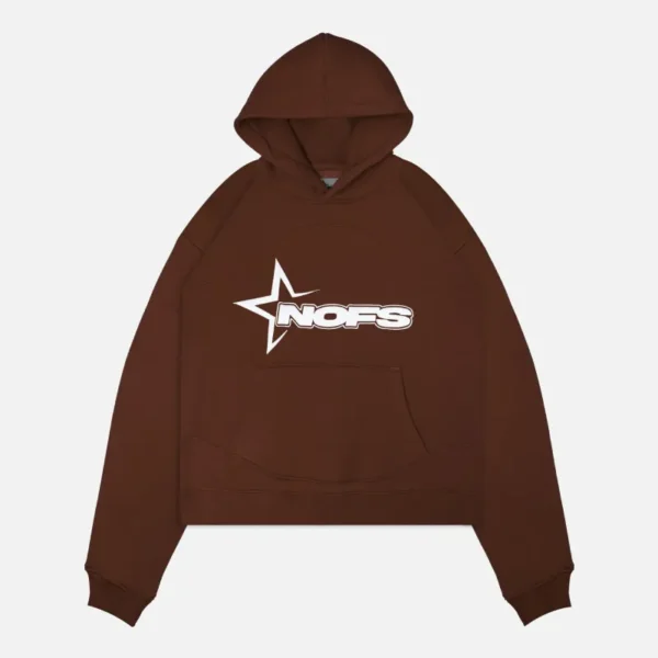 NOFS Hoodie Braun