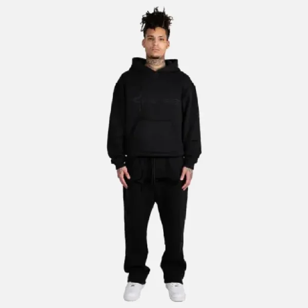 Tone in Tone Black Nofs Hoodie 3